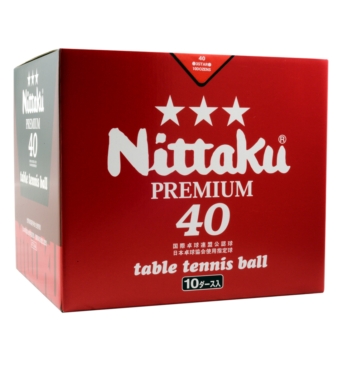 Nittaku 3-Star Premium Bulk Pack-Paddle Palace