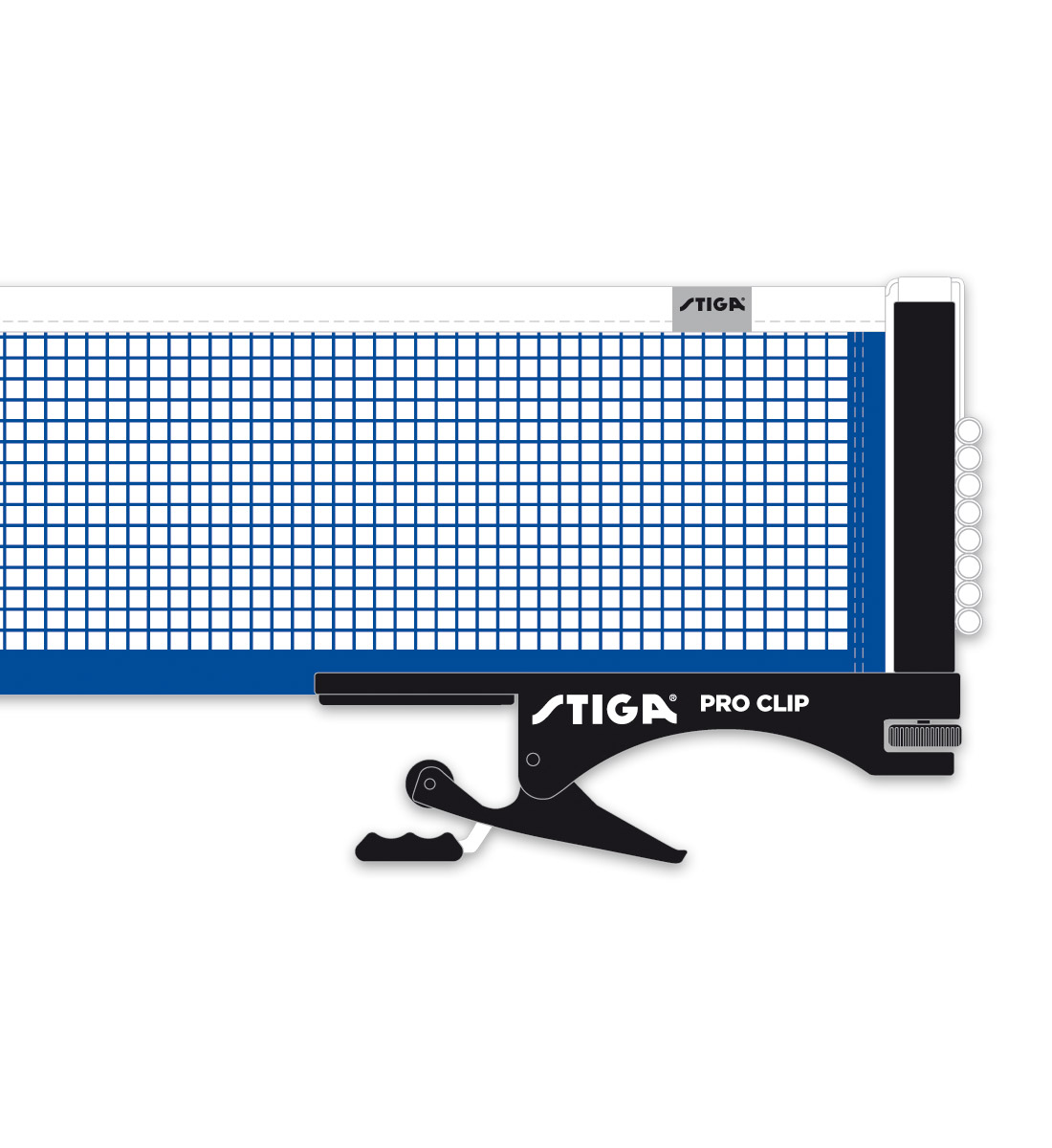 Stiga Pro Clip Net Set