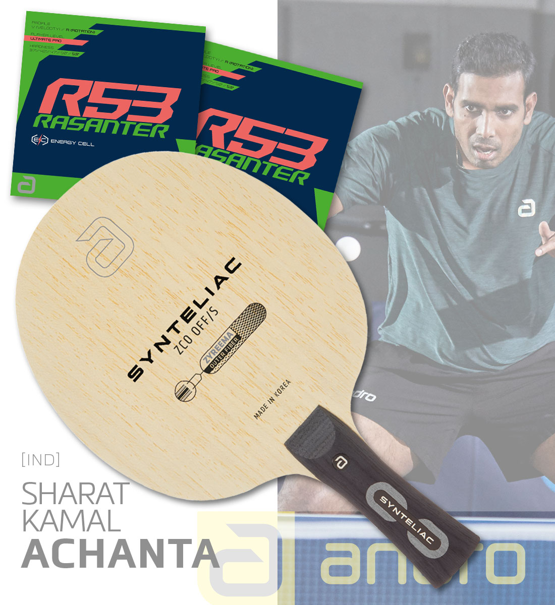 Sharat Kamal Achanta [IND] Champion Pro Special - ANDRO