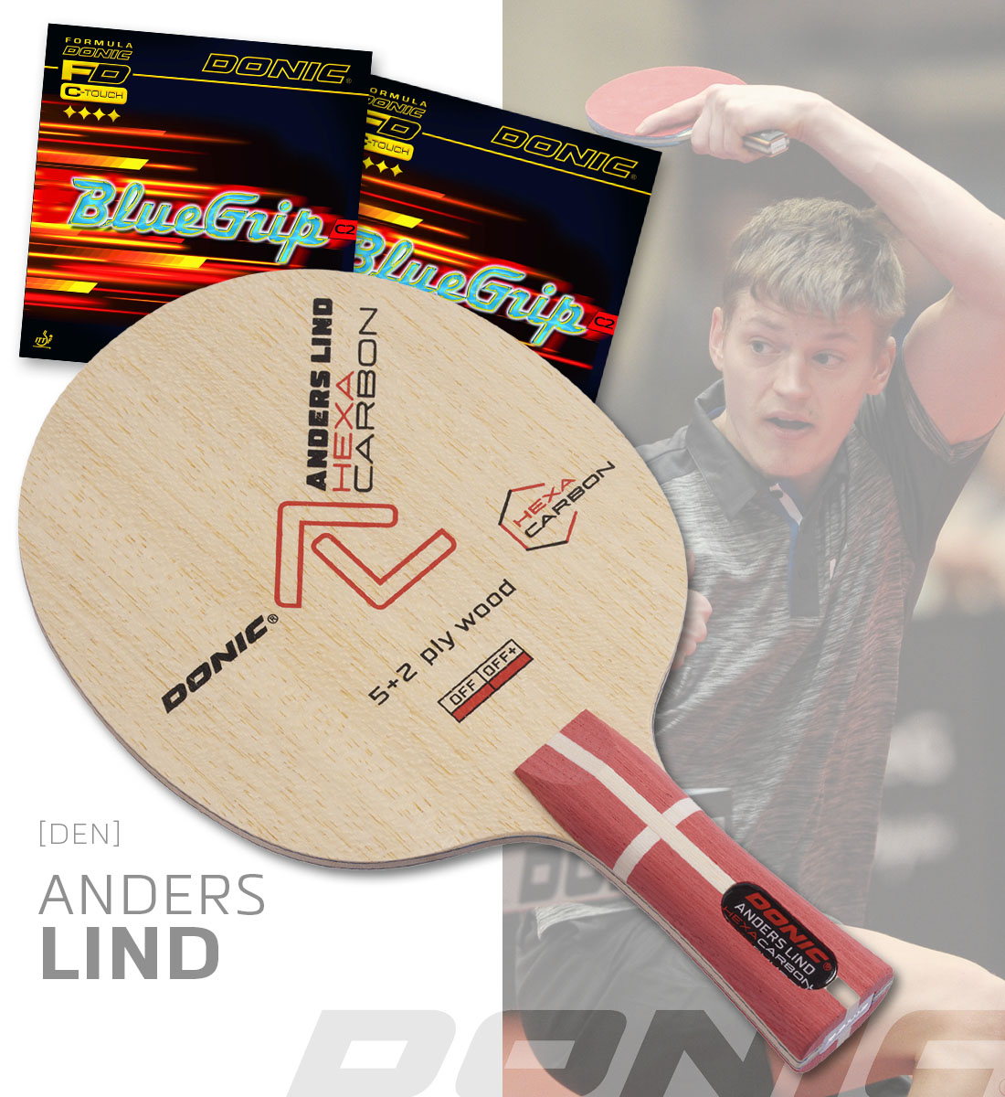 Anders Lind [DEN] Champion Pro Special - DONIC