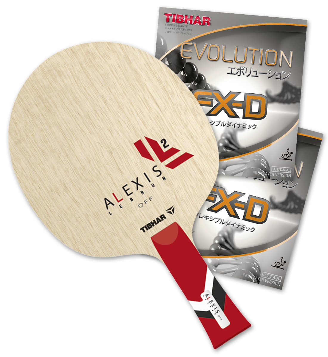 PRO SPECIAL: Tibhar Alexis Lebrun OFF w/Evolution FX-D