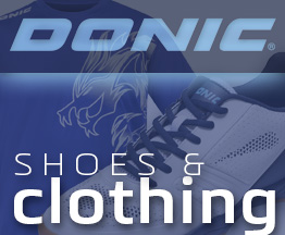 Donic Shoes and Clothing