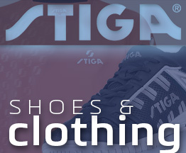 Stiga Shoes and Clothing